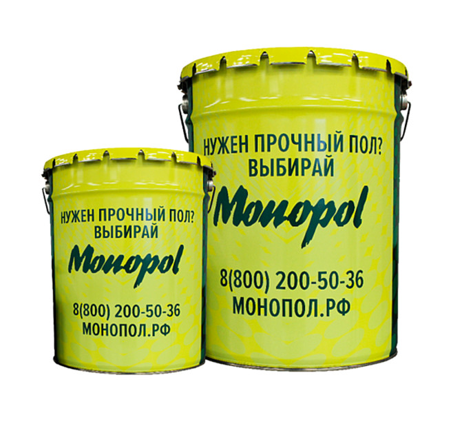 Monopol PU 15 полиуретановый наливной пол (фасовка: 25 кг)