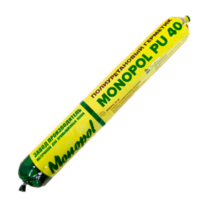 Monopol PU 40 полиуретановый герметик (цвет: серый; фасовка: 600 мл)