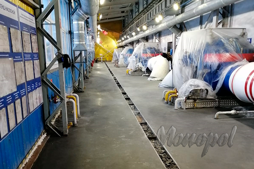 Устройство бетонного пола с фиброй АО "Транснефть-Приволга" Бугурусланское РНУ, S = 660 кв.м.