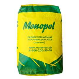 Monopol TOP WD (wet to dry) модифицированный топпинг из минерального наполнителя для бетона (цвет: натуральный; фасовка: 25 кг)